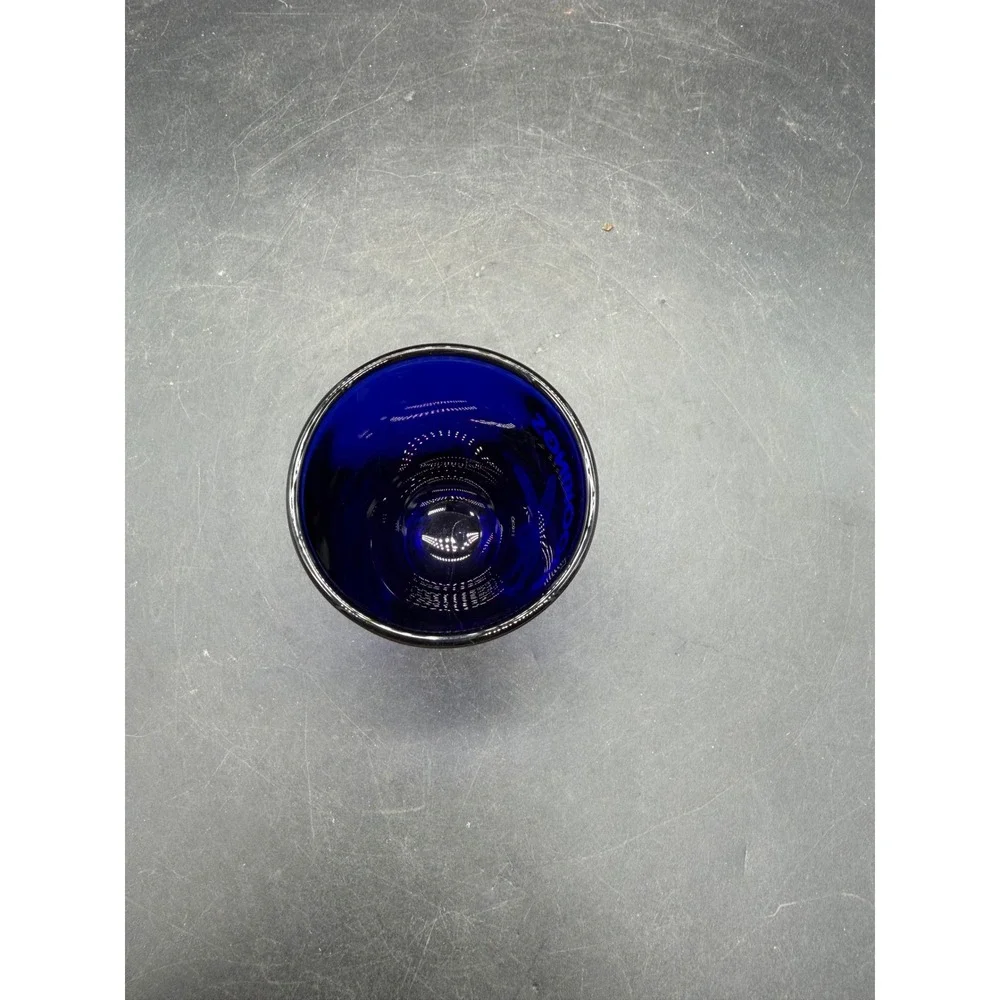 Brookings Oregon Souvenir Shot Glass Cobalt Blue Starfish Travel Barware